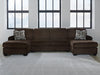 Kimlee Sectional with Double Chaise - Peak Furniture (CO) 