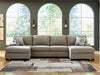 Newellen Sectional with Double Chaise - Peak Furniture (CO) 