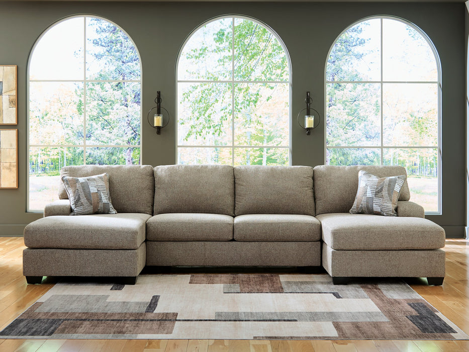 Newellen Sectional with Double Chaise - Peak Furniture (CO) 