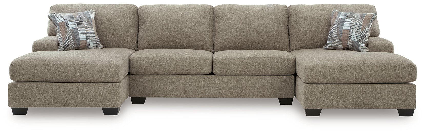Newellen Sectional with Double Chaise - Peak Furniture (CO) 