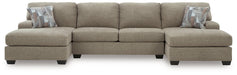 Newellen Sectional with Double Chaise - Peak Furniture (CO) 