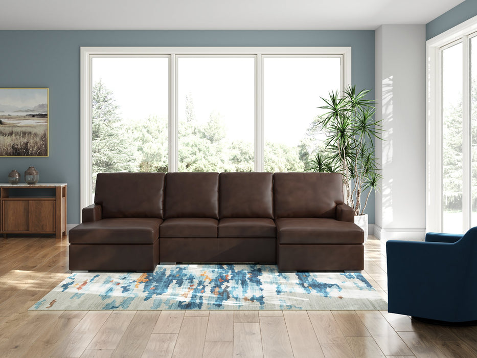 McDowlan Sectional with Double Chaise - Peak Furniture (CO) 