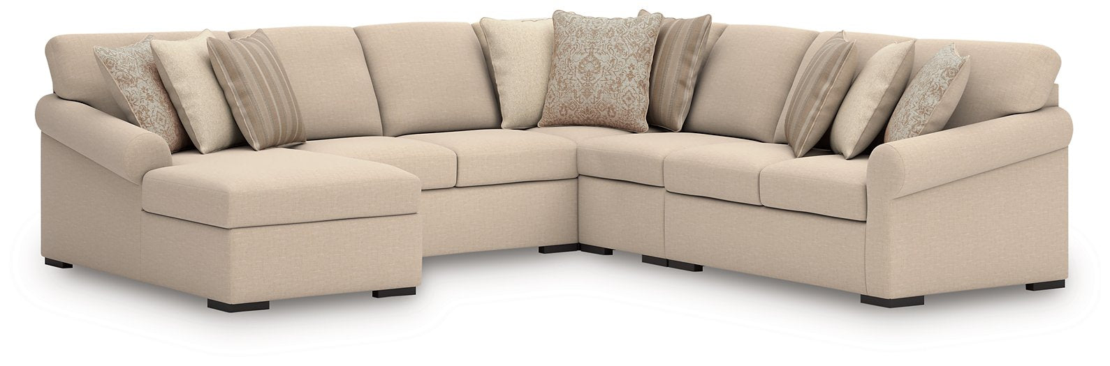 LadyMae Sectional with Chaise - Peak Furniture (CO) 