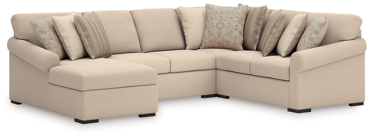 LadyMae Sectional with Chaise - Peak Furniture (CO) 