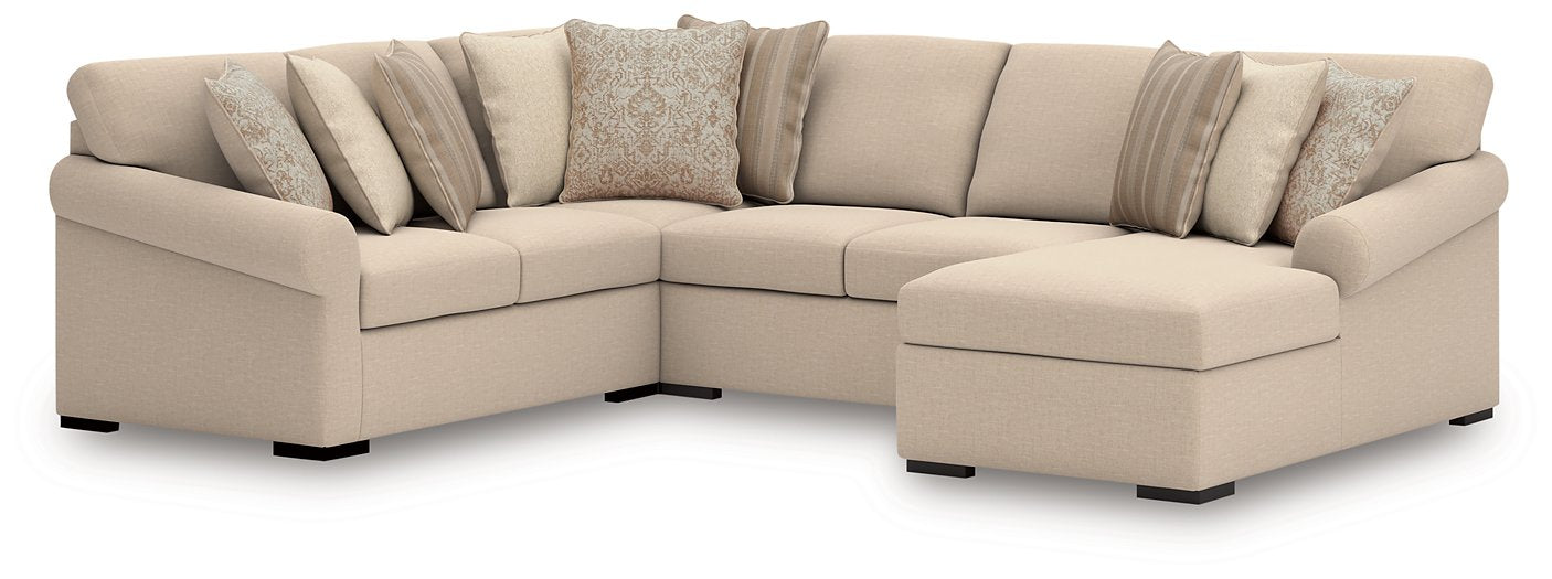 LadyMae Sectional with Chaise - Peak Furniture (CO) 