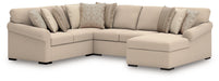 LadyMae Sectional with Chaise - Peak Furniture (CO) 