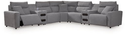 Modmax II Power Reclining Sectional with Audio Consoles - Peak Furniture (CO) 
