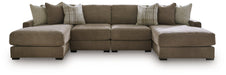 Camellia-Court Double Chaise Sectional - Peak Furniture (CO) 