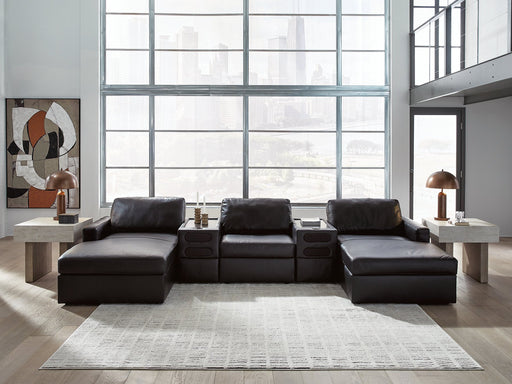 Modmax II Double Chaise Sectional with Audio Consoles - Peak Furniture (CO) 