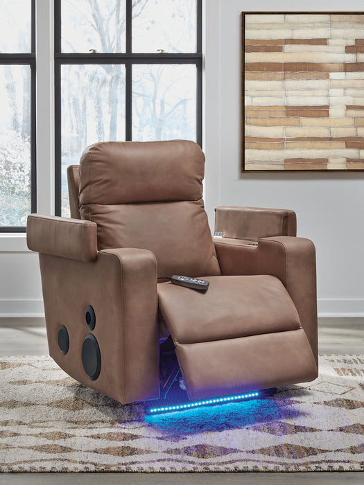 Lorrenton Power Glider Recliner with Audio System - Peak Furniture (CO) 