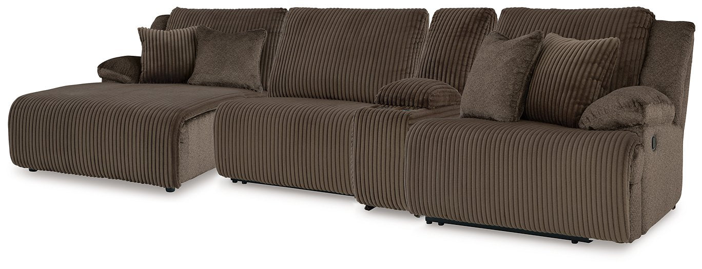 Top Tier Reclining Sectional with Chaise - Peak Furniture (CO) 