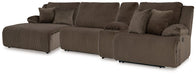 Top Tier Reclining Sectional with Chaise - Peak Furniture (CO) 
