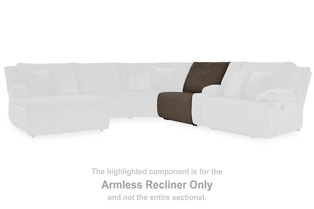 Top Tier Reclining Sectional with Chaise - Peak Furniture (CO) 