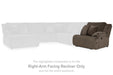 Top Tier Reclining Sectional with Chaise - Peak Furniture (CO) 