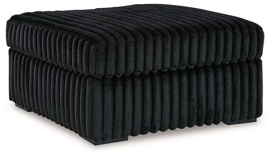 Midnight-Madness Oversized Accent Ottoman - Peak Furniture (CO) 