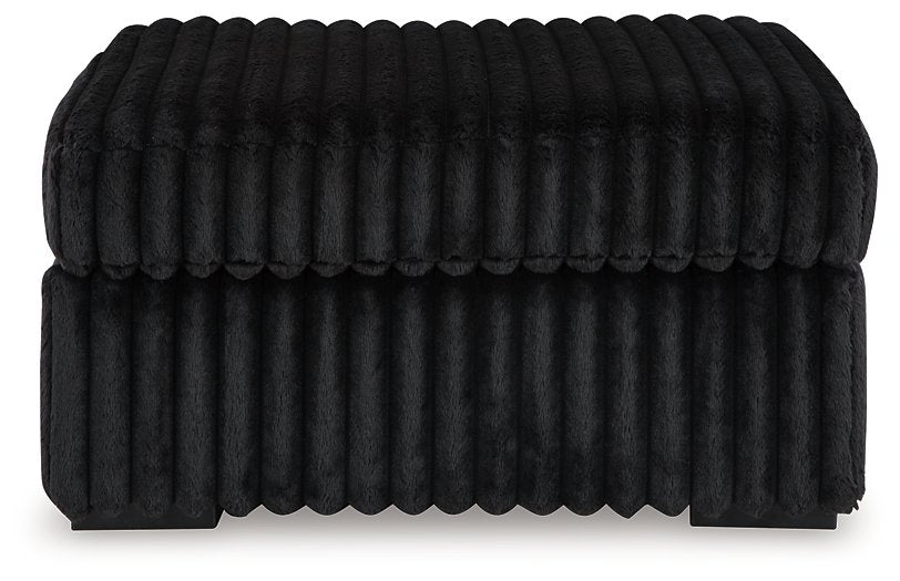 Midnight-Madness Oversized Accent Ottoman - Peak Furniture (CO) 