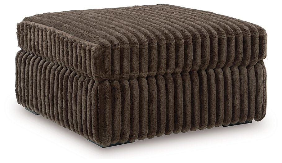 Midnight-Madness Oversized Accent Ottoman - Peak Furniture (CO) 