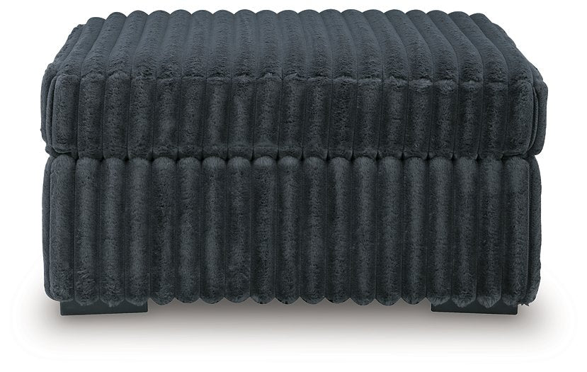 Midnight-Madness Oversized Accent Ottoman - Peak Furniture (CO) 