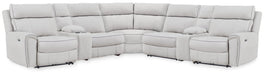 Social Pointe Reclining Sectional with Storage Consoles - Peak Furniture (CO) 