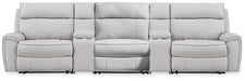 Social Pointe Reclining Sectional with Storage Consoles - Peak Furniture (CO) 