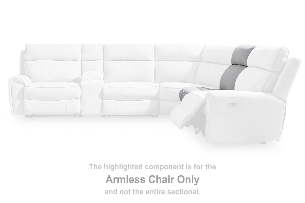 Social Pointe Reclining Sectional with Storage Consoles - Peak Furniture (CO) 