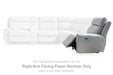 Social Pointe Reclining Sectional with Storage Consoles - Peak Furniture (CO) 