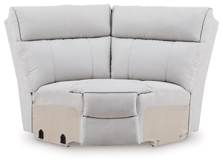 Social Pointe Reclining Sectional with Storage Consoles - Peak Furniture (CO) 