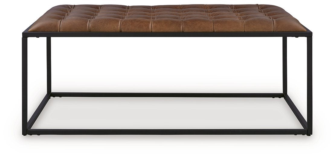 Junsor Coffee Table Ottoman - Peak Furniture (CO) 