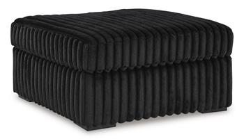 Midnight-Madness Oversized Accent Ottoman - Peak Furniture (CO) 
