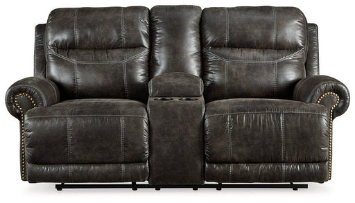 Grearview Power Reclining Loveseat with Console image