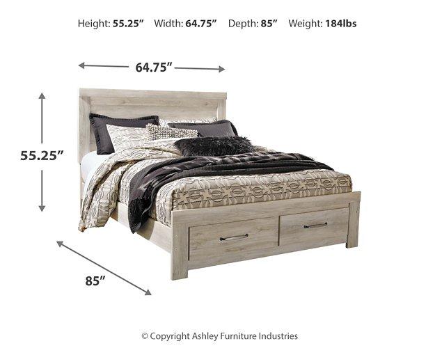 Bellaby Bed with 2 Storage Drawers - Peak Furniture (CO) 