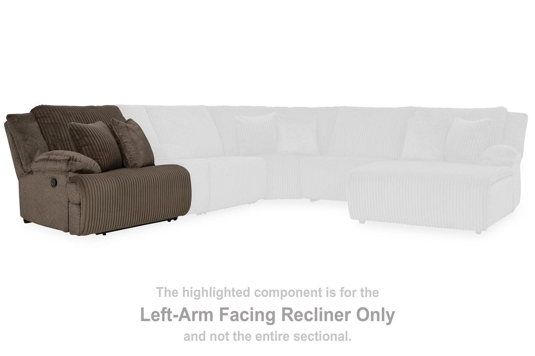 Top Tier Reclining Sectional with Chaise - Peak Furniture (CO) 