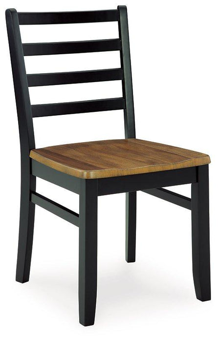 Blondon Dining Table and 4 Chairs (Set of 5)