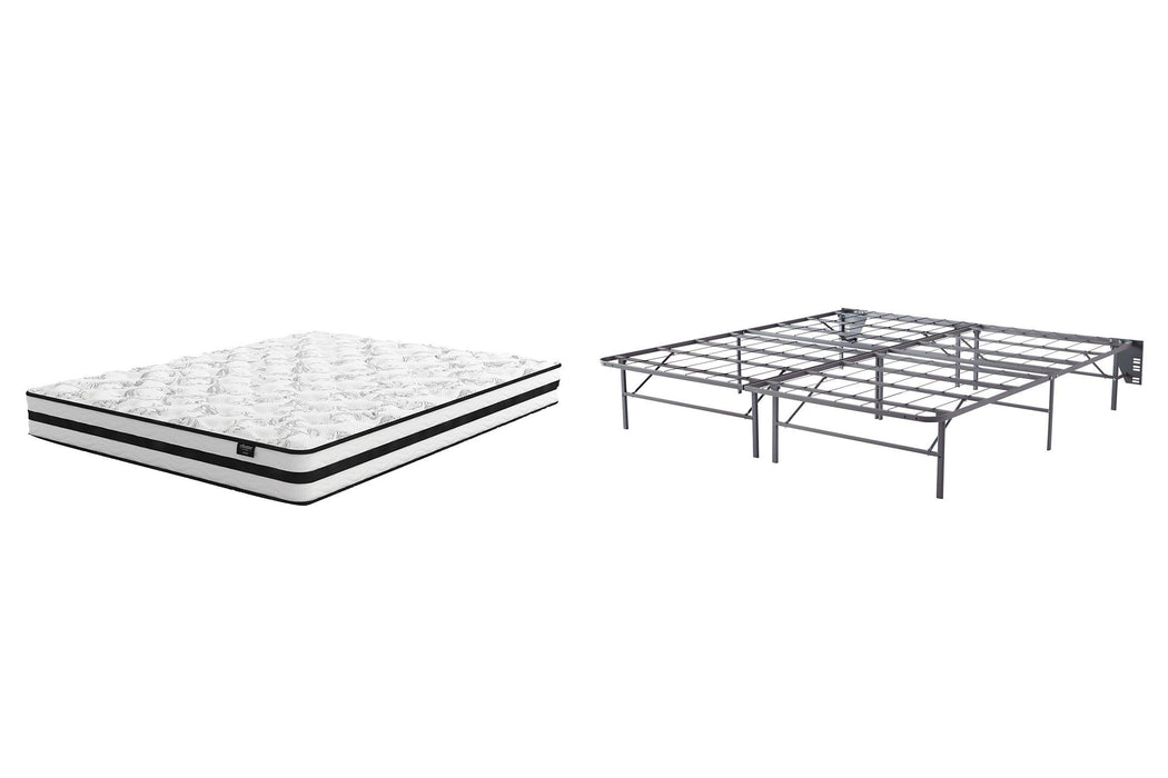 8 Inch Chime Innerspring Mattress Set - Peak Furniture (CO) 