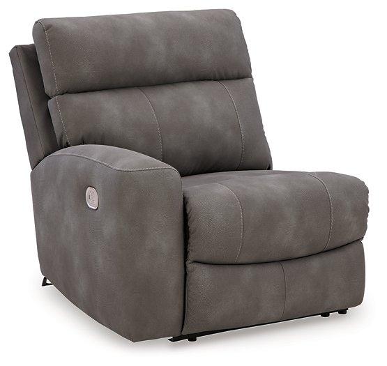 Next-Gen DuraPella Power Reclining Sectional Loveseat with Console