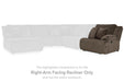 Top Tier Reclining Sectional with Chaise - Peak Furniture (CO) 