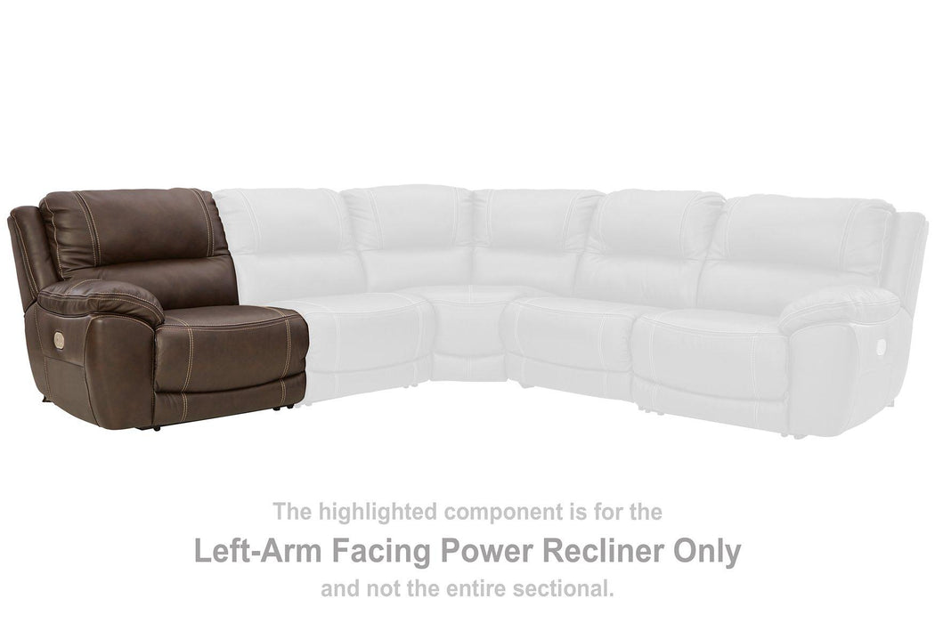 Dunleith Power Reclining Sectional Loveseat - Peak Furniture (CO) 