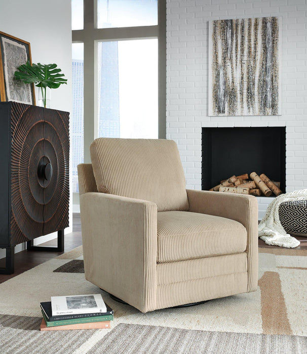 Icaman Swivel Accent Chair - Peak Furniture (CO) 