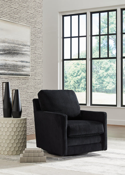 Icaman Swivel Accent Chair - Peak Furniture (CO) 