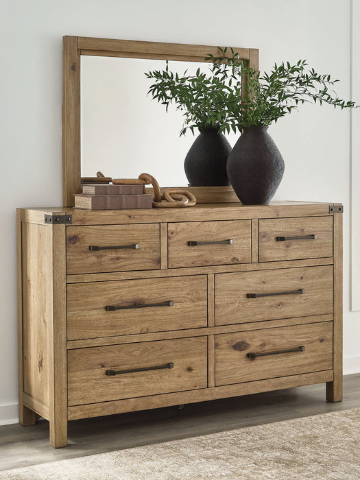 Ridgester Dresser and Mirror - Peak Furniture (CO) 