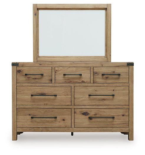 Ridgester Dresser and Mirror - Peak Furniture (CO) 