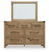 Ridgester Dresser and Mirror - Peak Furniture (CO) 