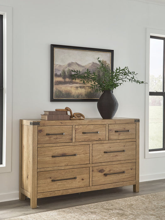 Ridgester Dresser and Mirror - Peak Furniture (CO) 