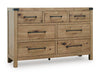 Ridgester Dresser and Mirror - Peak Furniture (CO) 