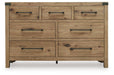 Ridgester Dresser and Mirror - Peak Furniture (CO) 