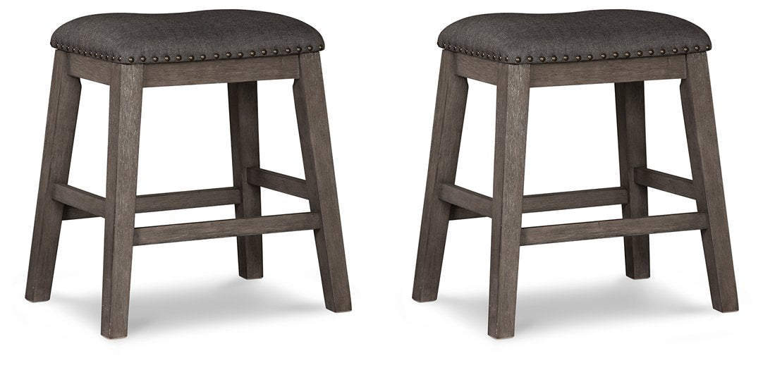 Caitbrook Counter Height Upholstered Bar Stool - Peak Furniture (CO) 