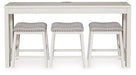 Robbinsdale Counter Height Dining Table and 3 Barstools Set - Peak Furniture (CO) 
