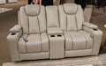 Elevate Edges Glider Reclining Loveseat with Console - Peak Furniture (CO) 