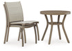 Mission Beach Outdoor Table and 2 Chairs - Peak Furniture (CO) 
