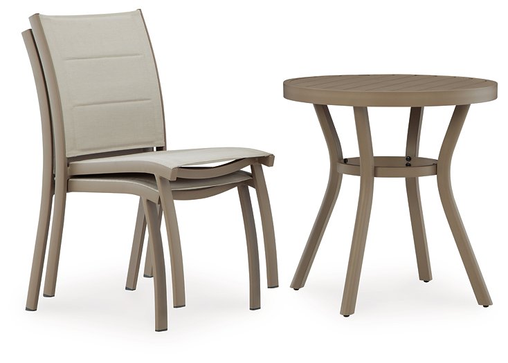 Mission Beach Outdoor Table and 2 Chairs - Peak Furniture (CO) 